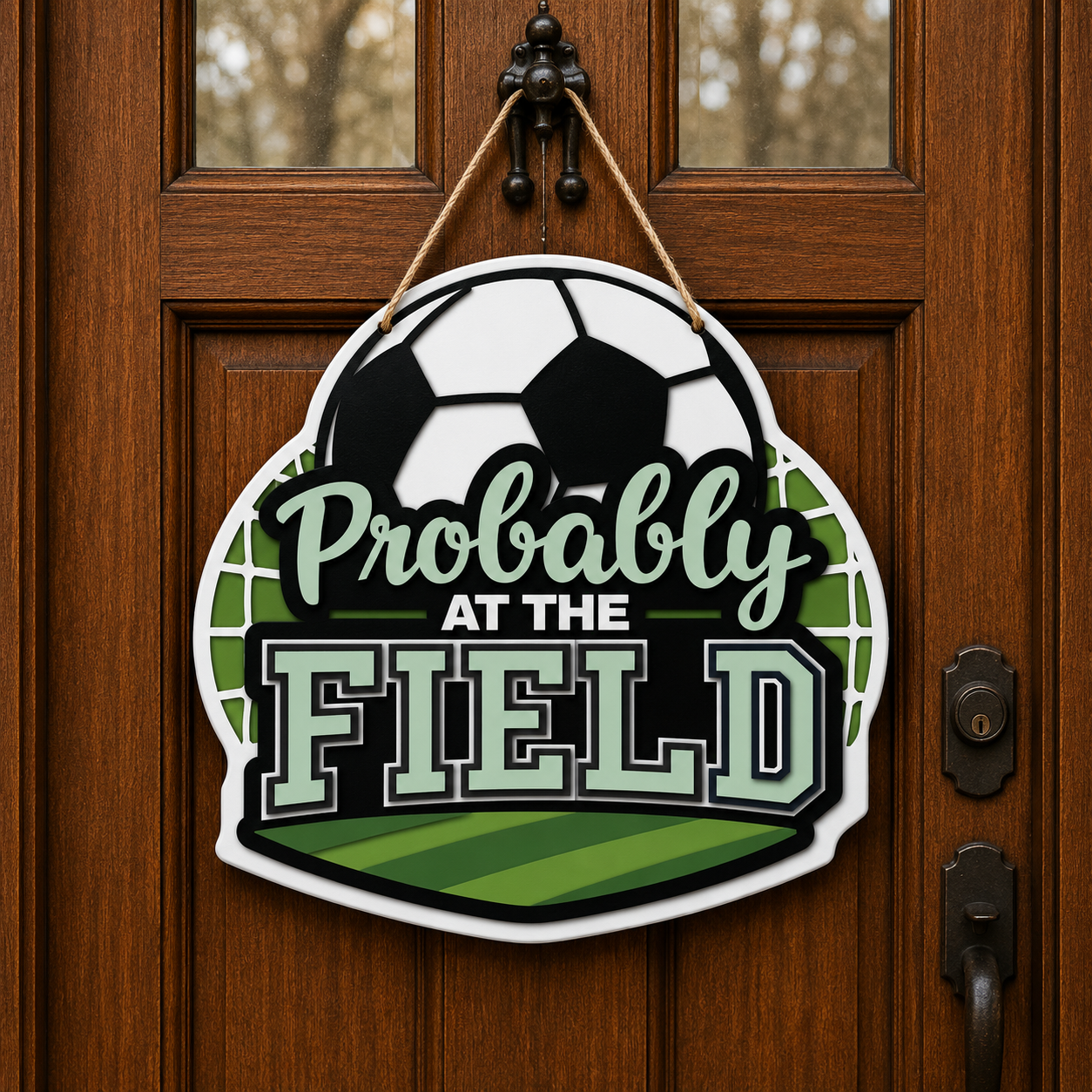 Probably at the Field DIY Door Sign Kit