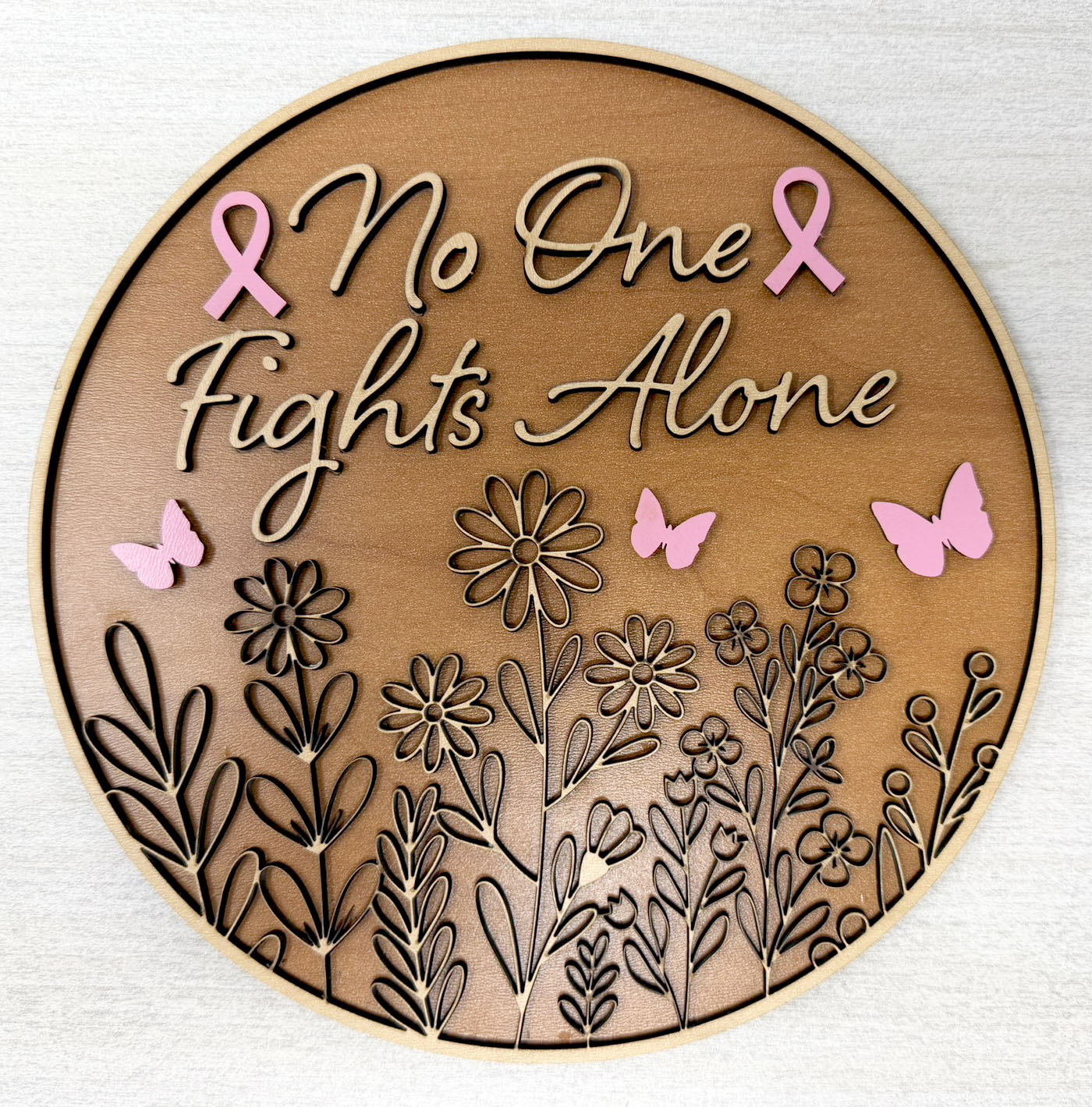Support Breast Cancer Sign
